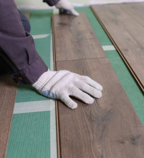 parquet-flotante montaje parquet